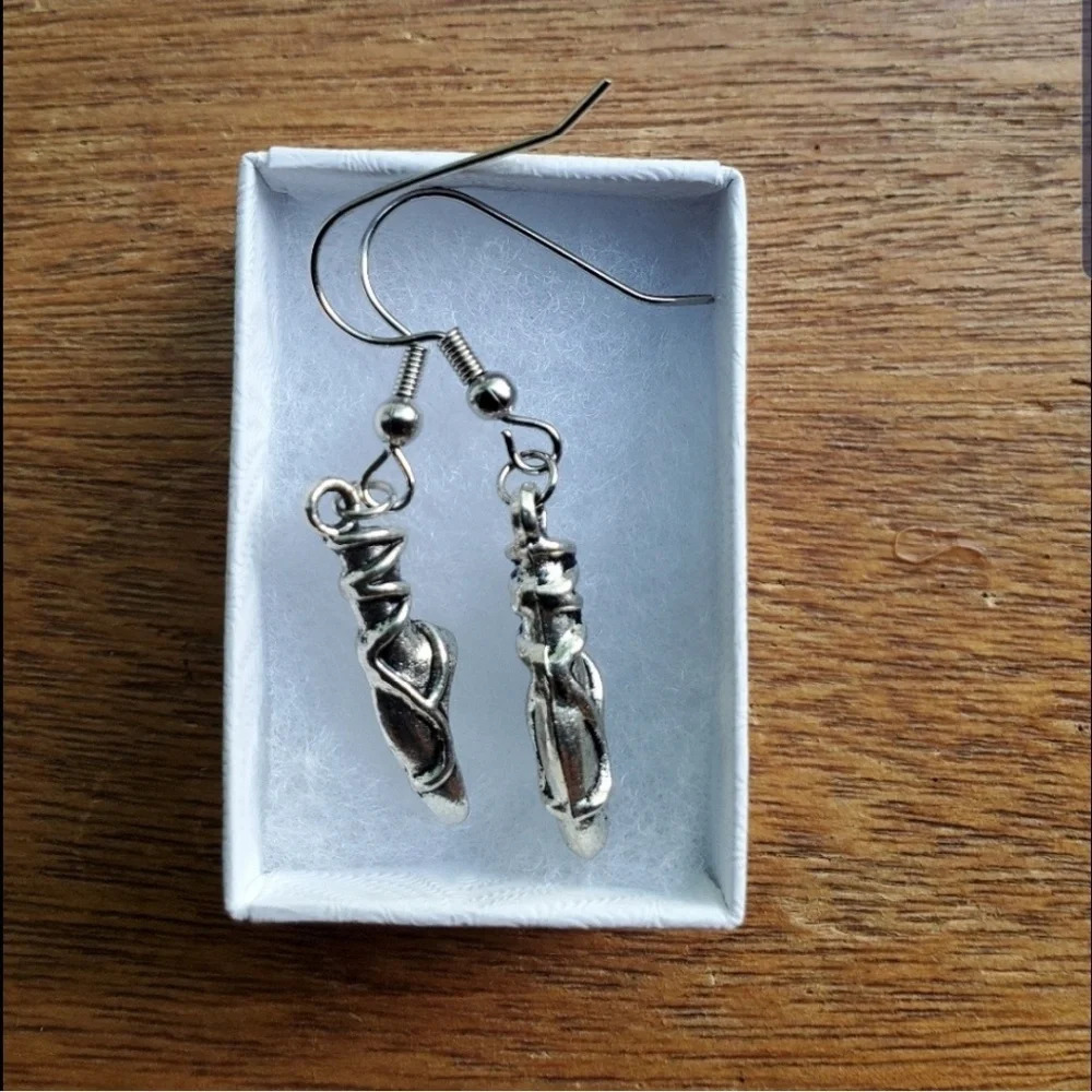 Ballet Shoe Earrings
